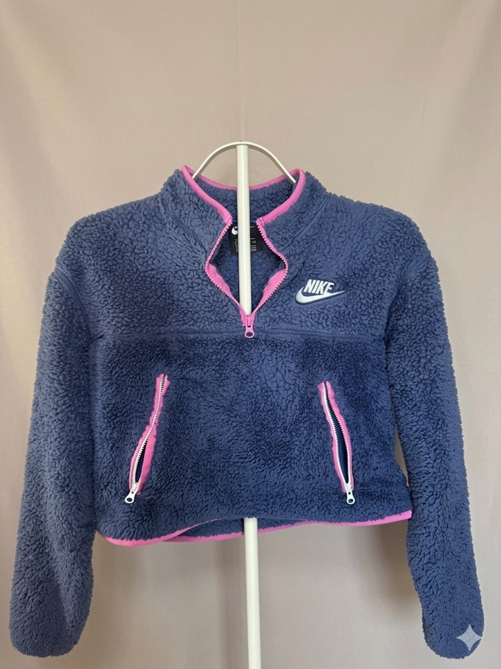 Nike Sherpa Fleece Cropped Jacket